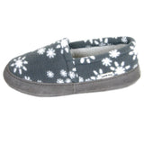 Polar Feet Women's Perfect Mocs in Snowflake Right Side