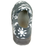 Polar Feet Women's Perfect Mocs in Snowflake Back View