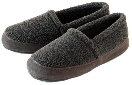 Polar Feet Men's Perfect Mocs in Grey Berber