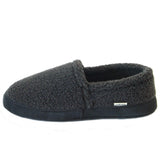 Polar Feet Men's Perfect Mocs in Grey Berber Side View