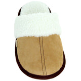 Polar Feet Women's Fine Suede Scuffs Front View