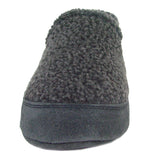 Polar Feet Women's Perfect Mocs in Grey Berber Front View